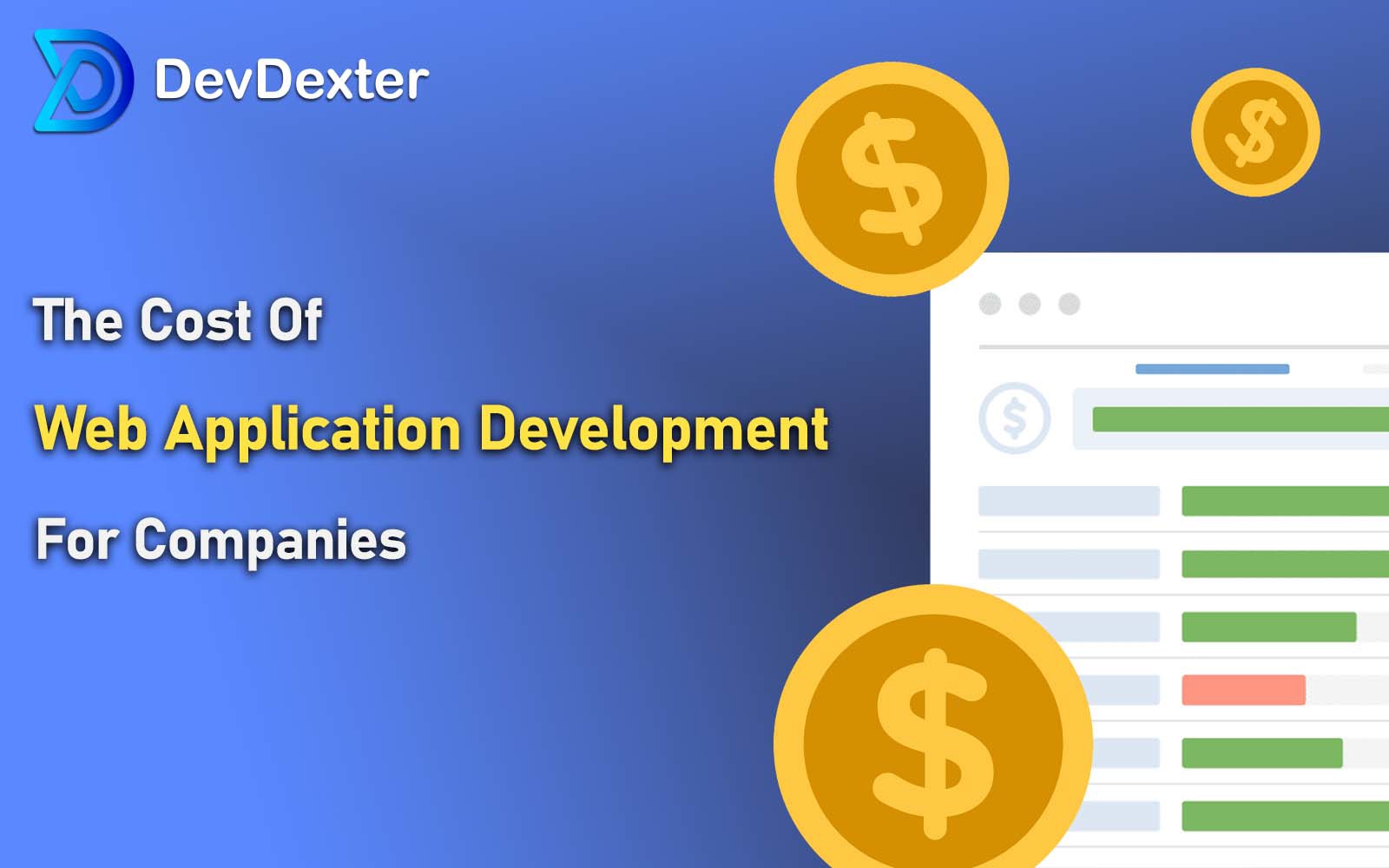 The Cost of Web Application Development for Companies