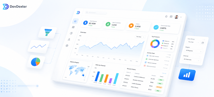 Dashboard development company for business reporting