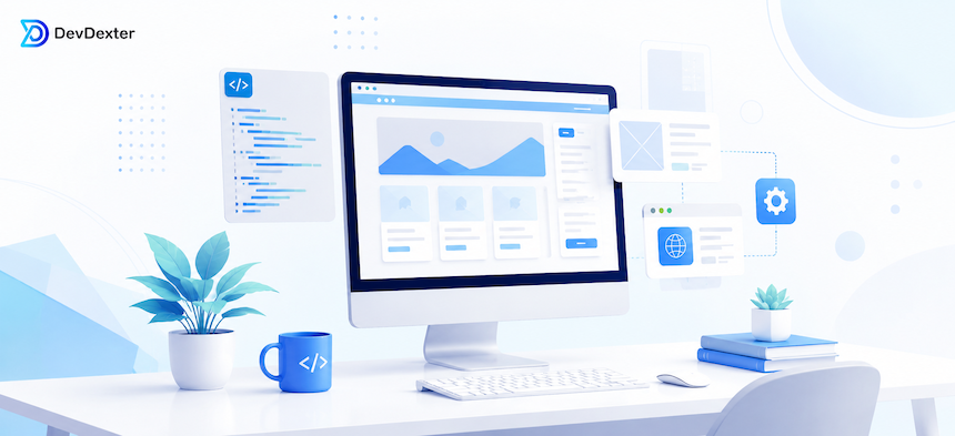 أساسيات تطوير الويب لبناء مواقع أعمال احترافية